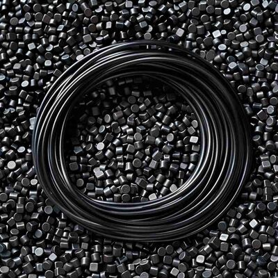 Buy ROHS Black PVC Compound Granules For Cable Jacket Extrusion Molding online manufacture