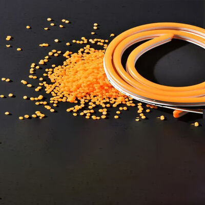 comprar Co Pellets de plástico de PVC extrudido para moldeo por inyección Iluminación Lámparas de guía de luz Resistente a la intemperie Fabricación en línea